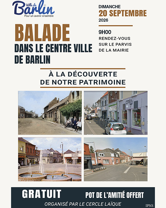 Affiche : Balade dans le centre ville