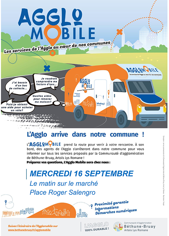 L’Agglo vient à votre rencontre !